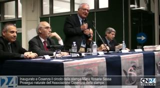 Inaugurato a Cosenza il circolo della stampa Maria Rosaria Sessa