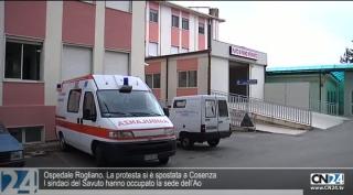 Ospedale Rogliano. La protesta si è spostata a Cosenza