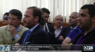 Comune Crotone: Vallone proclamato sindaco