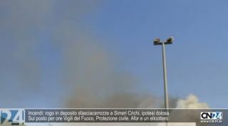 Incendio nel catanzarese: fiamme spente dopo ore