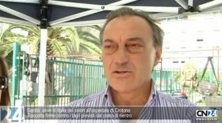 Sanità: sit-in di Italia dei valori all’ospedale di Crotone
