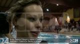 Nuoto: Federica Pellegrini si allena a Cosenza