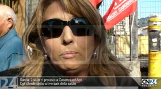 Sanità: due sit-in di protesta a Cosenza ed Acri