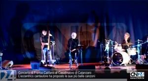 Concerto di Franco Califano al Casalinuovo di Catanzaro