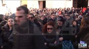 Crotone: i funerali di Gessica Spina, ultimo saluto nel pianto