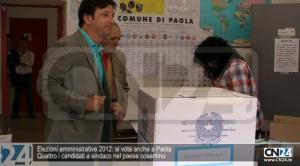 Elezioni amministrative 2012: si vota anche a Paola