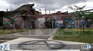 Incendio in centro sociale a Reggio Calabria, indagini