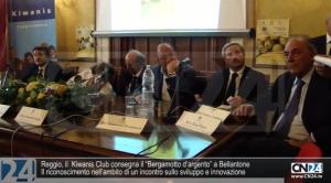 Reggio, il Kiwanis Club consegna il “Bergamotto d’argento” a Bellantone