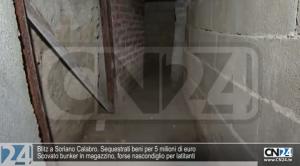 Blitz e sequestri a Soriano Calabro, Gdf e Carabinieri scovano un bunker