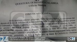 Rapinarono un disabile, due arresti a Reggio Calabria