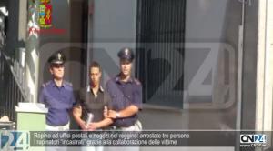 Rapine ad uffici postali e negozi nel reggino: arrestate tre persone