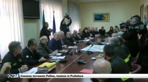 Terremoto Pollino, Gabrielli: disponibili 10 mln per interventi