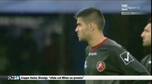 Coppa Italia: Dionigi, “sfida col Milan un premio”