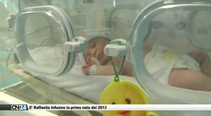 E’ Raffaella Infusino la prima nata del 2013