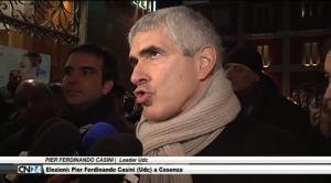 Elezioni: Pier Ferdinando Casini (Udc) a Cosenza