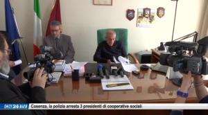 Cosenza, la polizia arresta 3 presidenti di cooperative sociali