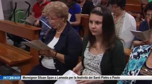 Monsignor Siluan Span a Lamezia per la festività dei Santi Pietro e Paolo