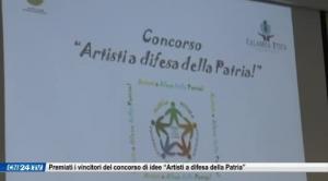 Premiati i vincitori del concorso di idee “Artisti a difesa della Patria”