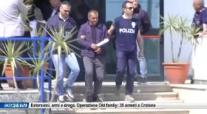 Estorsioni, armi e droga. Operazione Old family: 35 arresti a Crotone