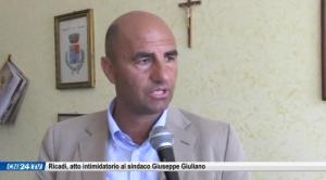 Ricadi, atto intimidatorio al sindaco Pino Giuliano