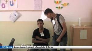 Nuovo sbarco di migranti a Roccelletta di Borgia