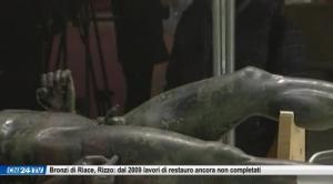 Bronzi di Riace, Rizzo: dal 2009 lavori di restauro ancora non completati