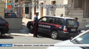 ‘Ndrangheta, estorsioni: 3 arresti nella cosca Labate