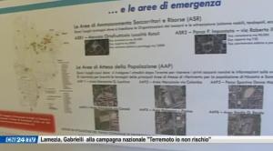 Lamezia, Gabrielli alla campagna nazionale “Terremoto io non rischio”