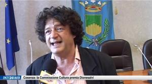 Cosenza: la Commissione Cultura premia Dionesalvi