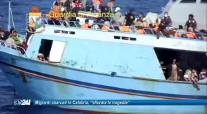 Migranti sbarcati in Calabria, “sfiorata la tragedia”