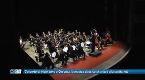 Concerto di inizio anno, a Cosenza la solidarietà si fa anche con la musica classica