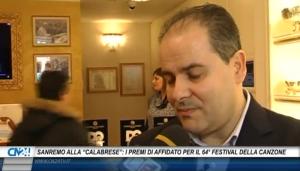 Sanremo: Michele Affidato firma i premi per il Festival