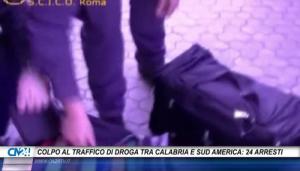 Traffico internazionale di droga tra Calabria e sud America: 24 arresti, sequestrati 1500 chili di stupefacente