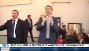 Renzi: la protesta delle mamme di Scalea,“Venga ogni giorno”