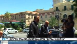 Giustizia: Orlando a Reggio Calabria, “qui realtà critica”
