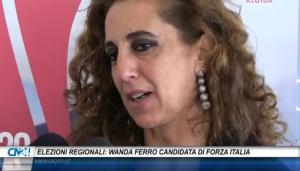 Elezioni regionali: Wanda Ferro candidata di Forza Italia