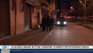 Clan degli Zingari, blitz nel cosentino: 20 arresti per estorsioni e traffico di droga