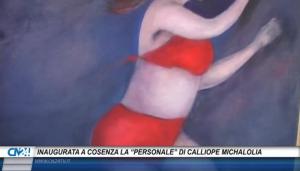 Inaugurata a Cosenza la “personale” di Calliope Michalolia