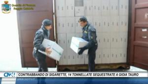 Contrabbando di sigarette, 14 tonnellate sequestrate a Gioia Tauro
