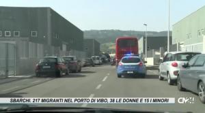 Sbarchi. 217 migranti nel porto di Vibo, 38 le donne