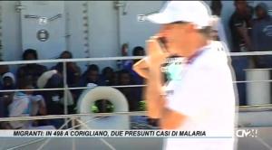 Migranti: giunti in 498 a Corigliano, riscontrati due presunti casi di malaria