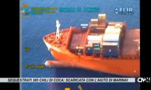 Sequestrati 385 chili di coca: scaricata con l’aiuto dei marinai di una portacontainer