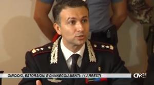 Omicidio, estorsioni e danneggiamenti: 14 arresti nel clan Ruga-Gallace-Leuzzi