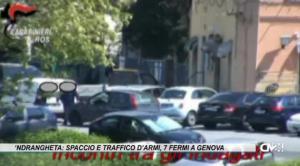 ‘Ndrangheta: spaccio e traffico d’armi, sette fermati a Genova
