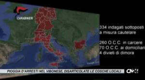 ‘Ndrangheta. Pioggia d’arresti nel vibonese, disarticolate le cosche locali: oltre 400 gli indagati
