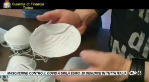 Online mascherine contro il covid a 5mila euro. Venti denunce in tutta Italia