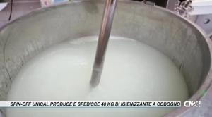 Rende, spin-off Unical produce e spedisce 40 kg di igienizzante a Codogno