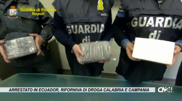 Narcotraffico latitante arrestato in Ecuador riforniva Calabria