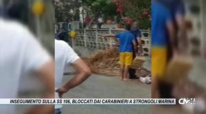 Inseguimento sulla Ss 106, bloccati dai carabinieri a Strongoli Marina