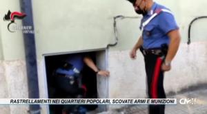 Vibo. Rastrellamenti nei quartieri popolari, scovate armi e munizioni